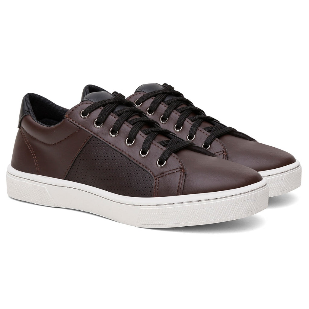Tenis Sapatenis Casual de Couro + Palmilha Confort embutida