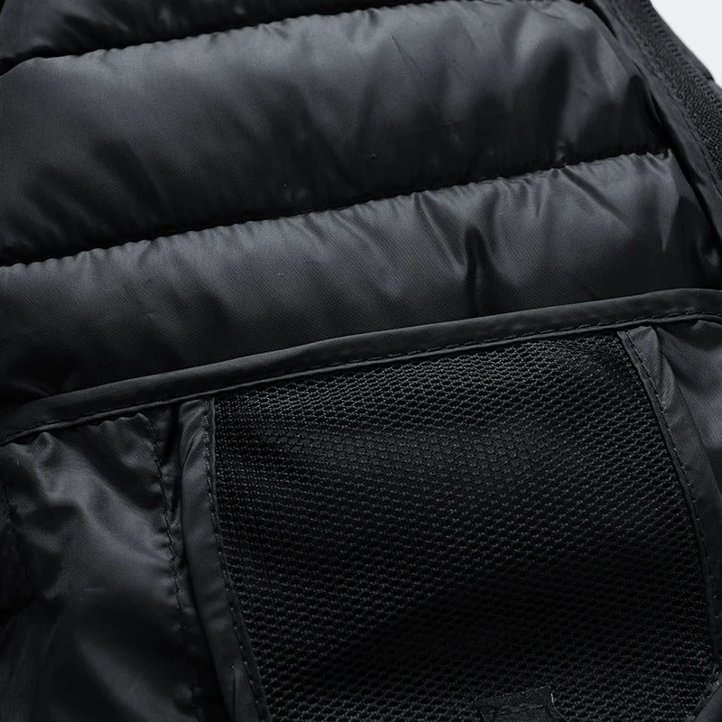 Jaqueta Casaco Puffer Acolchoada com Capuz á Prova d'água – Leve, Quente e Compacta