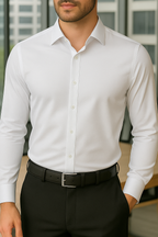 Camisa Social Masculina Slim Fit Ultra