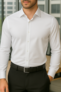Camisa Social Masculina Slim Fit Ultra Premium Zanicci