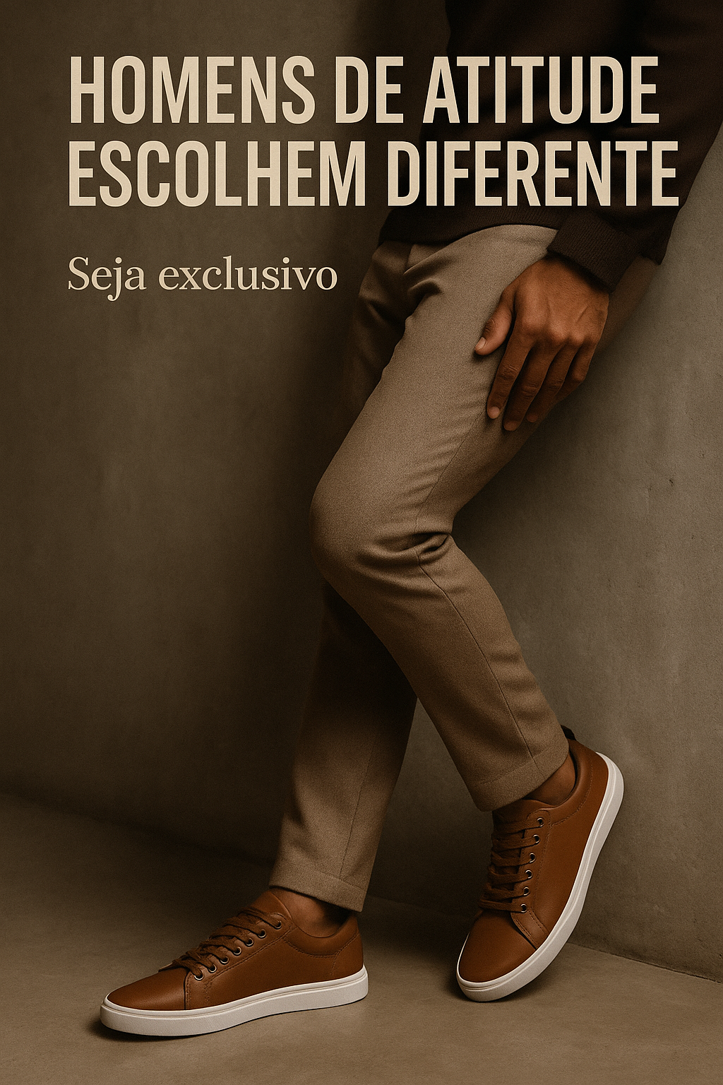 Tênis Sapatênis Masculino Casual Trabalho e Dia a Dia Super Estiloso