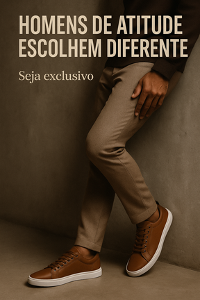 Tênis Sapatênis Masculino Casual Trabalho e Dia a Dia Super Estiloso