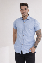 Camisa Jeans Masculina Slim Fit - Algodão Premium | Zanicci