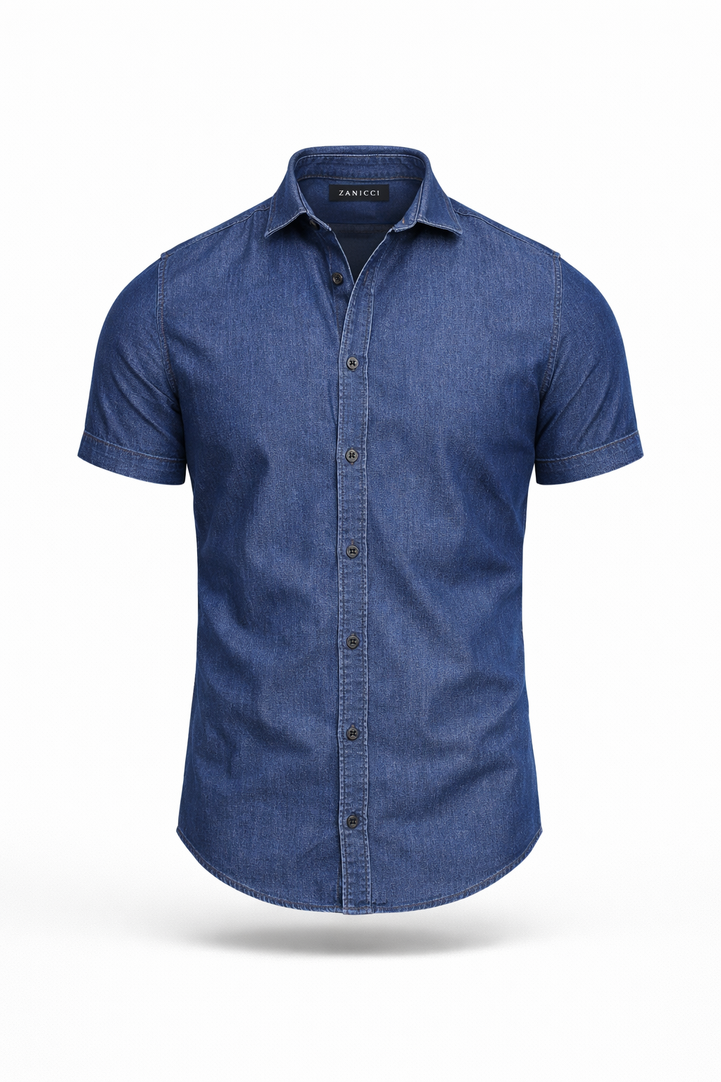 Camisa Jeans Masculina Slim Fit - Algodão Premium | Zanicci