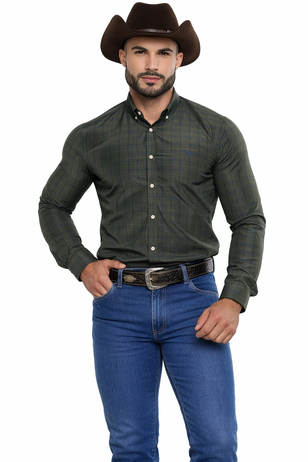 Camisa Xadrez Cowboy Western Premium - Conforto e Estilo