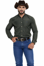 Camisa Xadrez Cowboy Western Premium - Conforto e Estilo