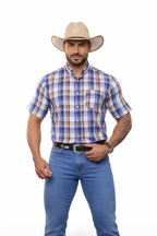 Camisa Xadrez Cowboy Western Premium - Conforto e Estilo