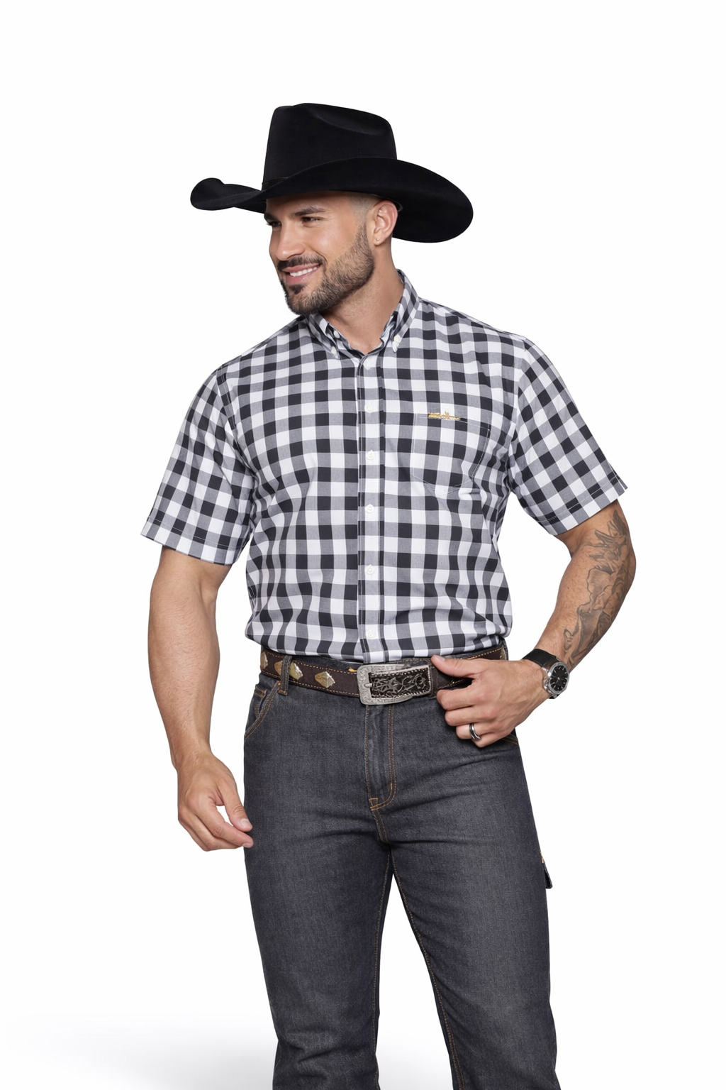 Camisa Xadrez Cowboy Western Premium - Conforto e Estilo