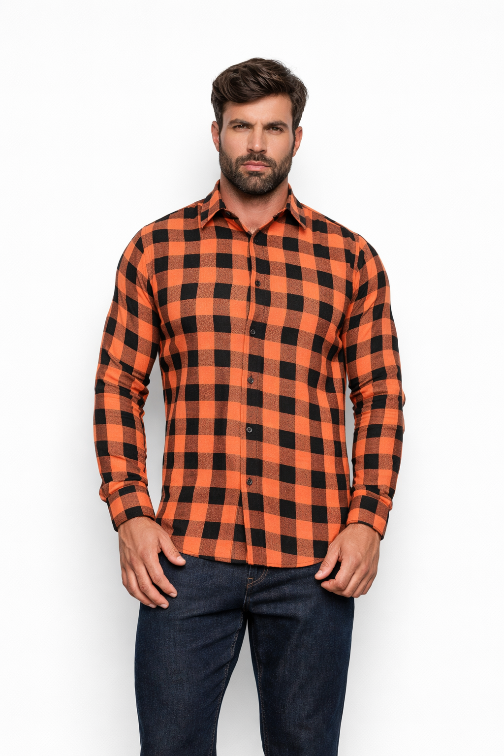 Camisa de Flanela Masculina Xadrez - Estilo e Conforto Premium