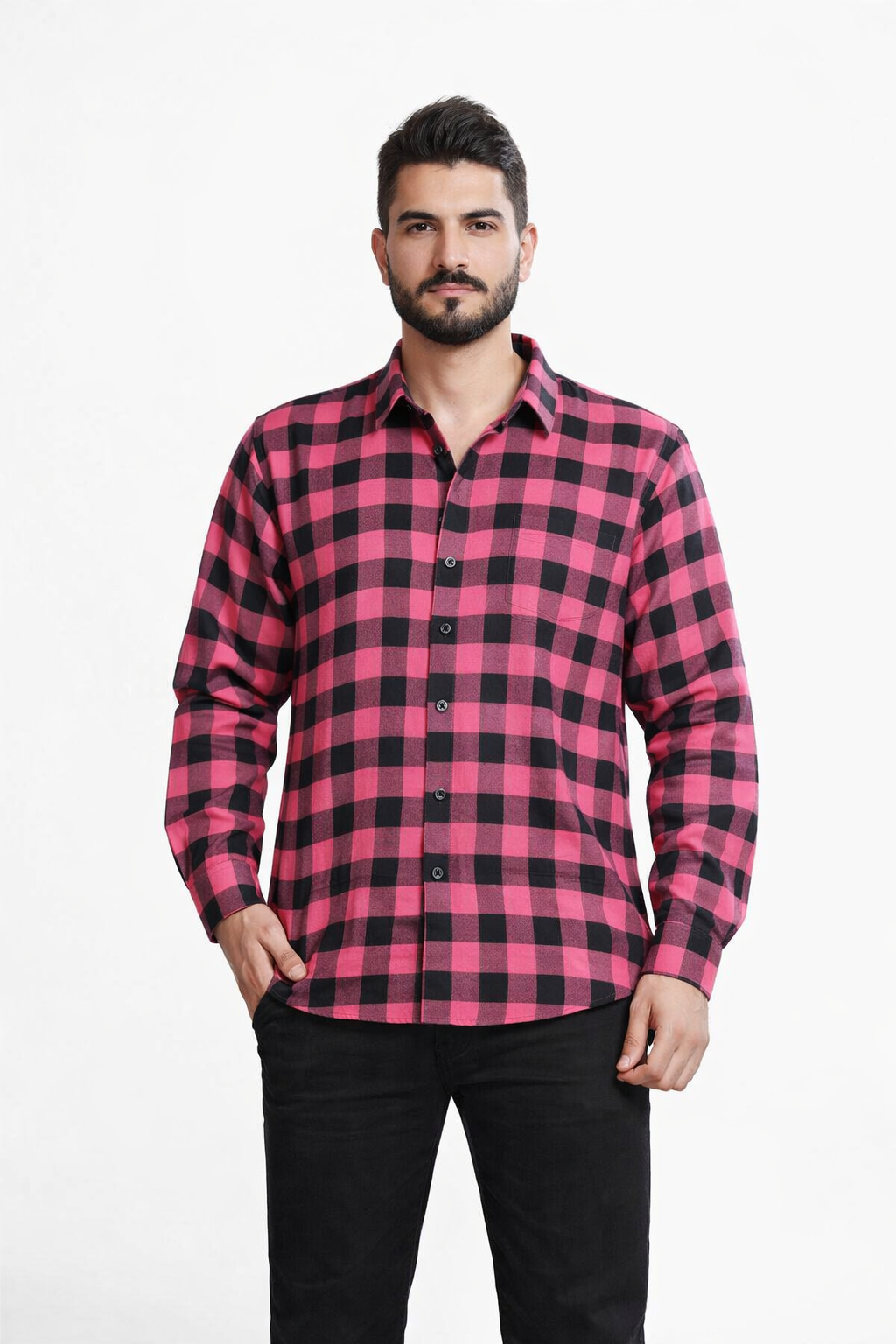 Camisa de Flanela Masculina Xadrez - Estilo e Conforto Premium