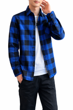 Camisa de Flanela Masculina Xadrez - Estilo e Conforto Premium