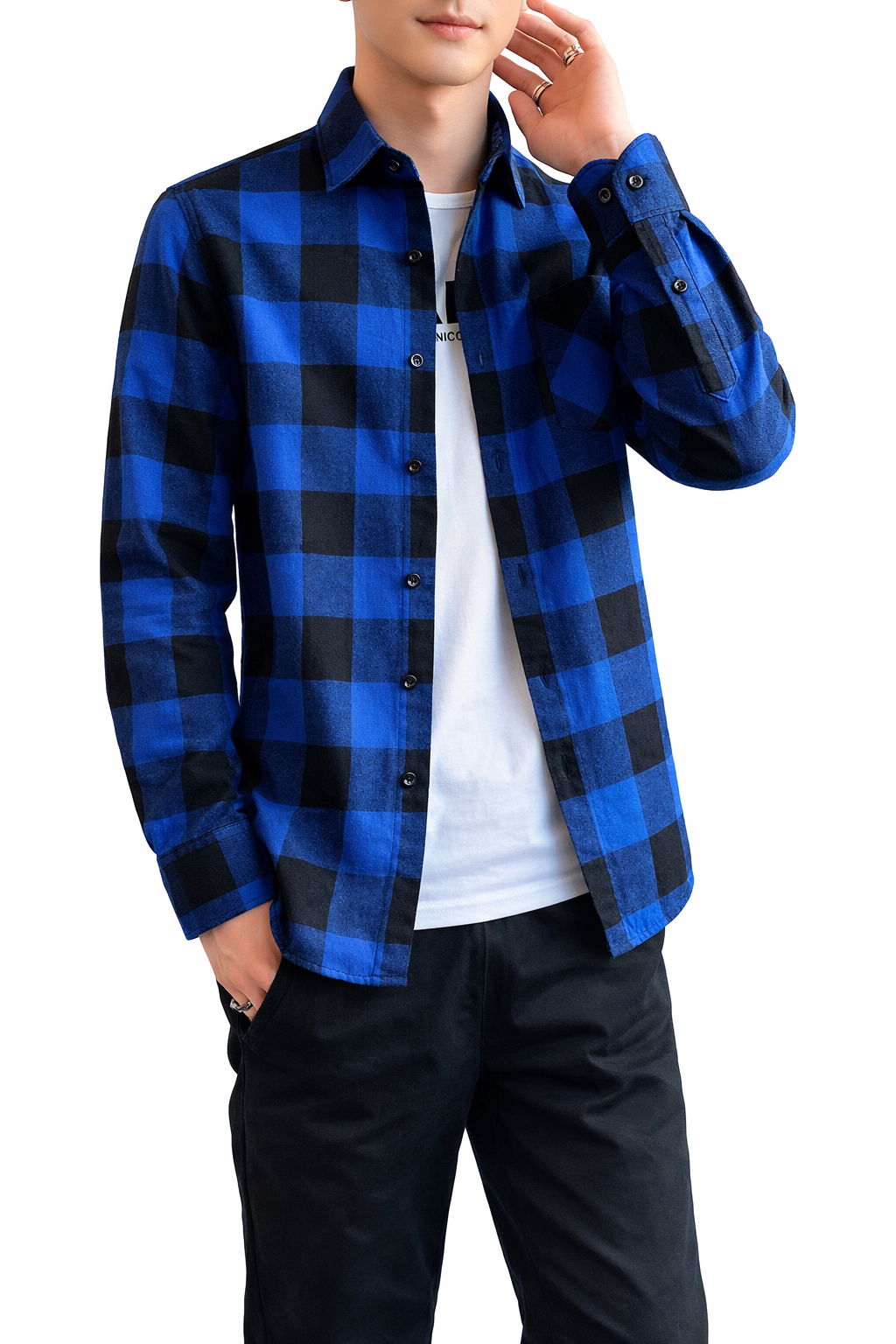 Camisa de Flanela Masculina Xadrez - Estilo e Conforto Premium