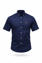 Camisa Xadrez Country Confort - Manga Curta com Botão na Gola