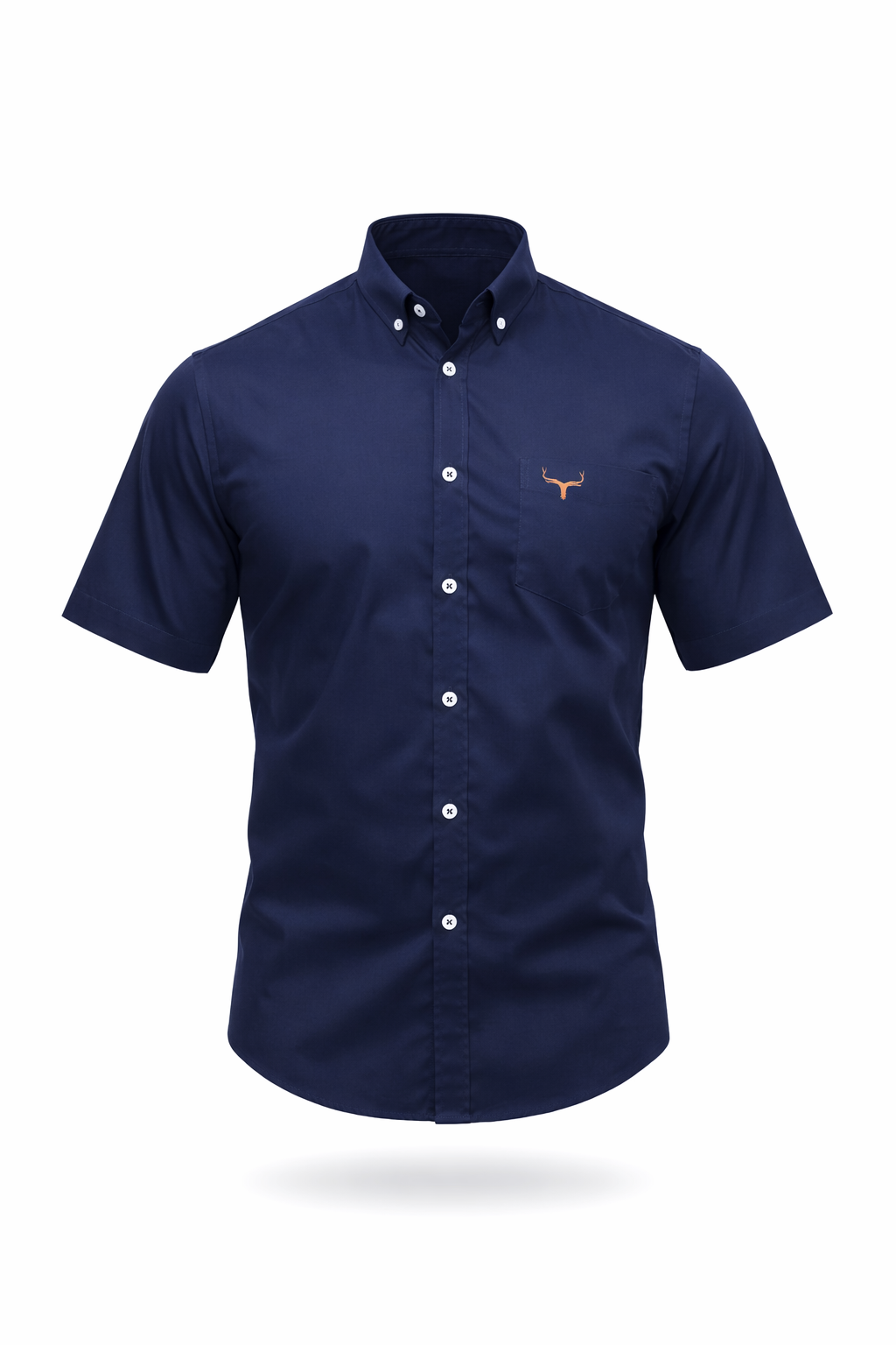 Camisa Xadrez Country Confort - Manga Curta com Botão na Gola