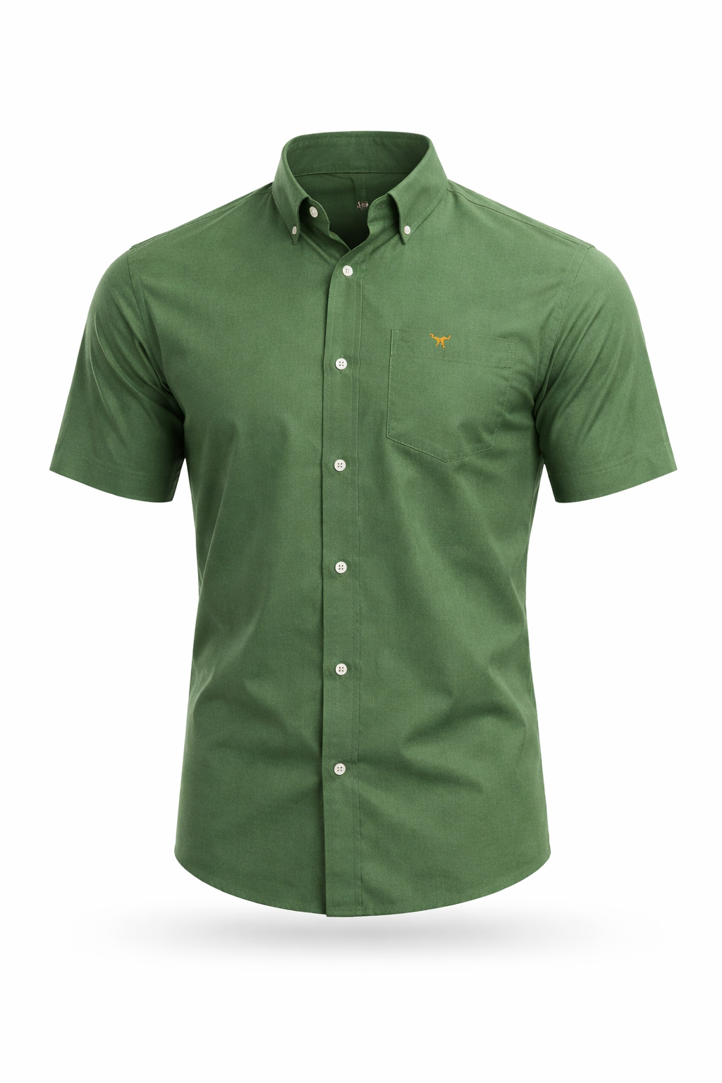 Camisa Xadrez Country Confort - Manga Curta com Botão na Gola