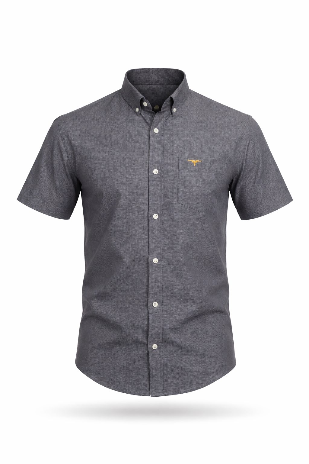 Camisa Xadrez Country Confort - Manga Curta com Botão na Gola