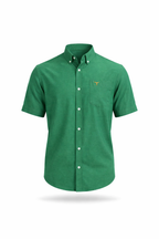 Camisa Xadrez Country Confort - Manga Curta com Botão na Gola