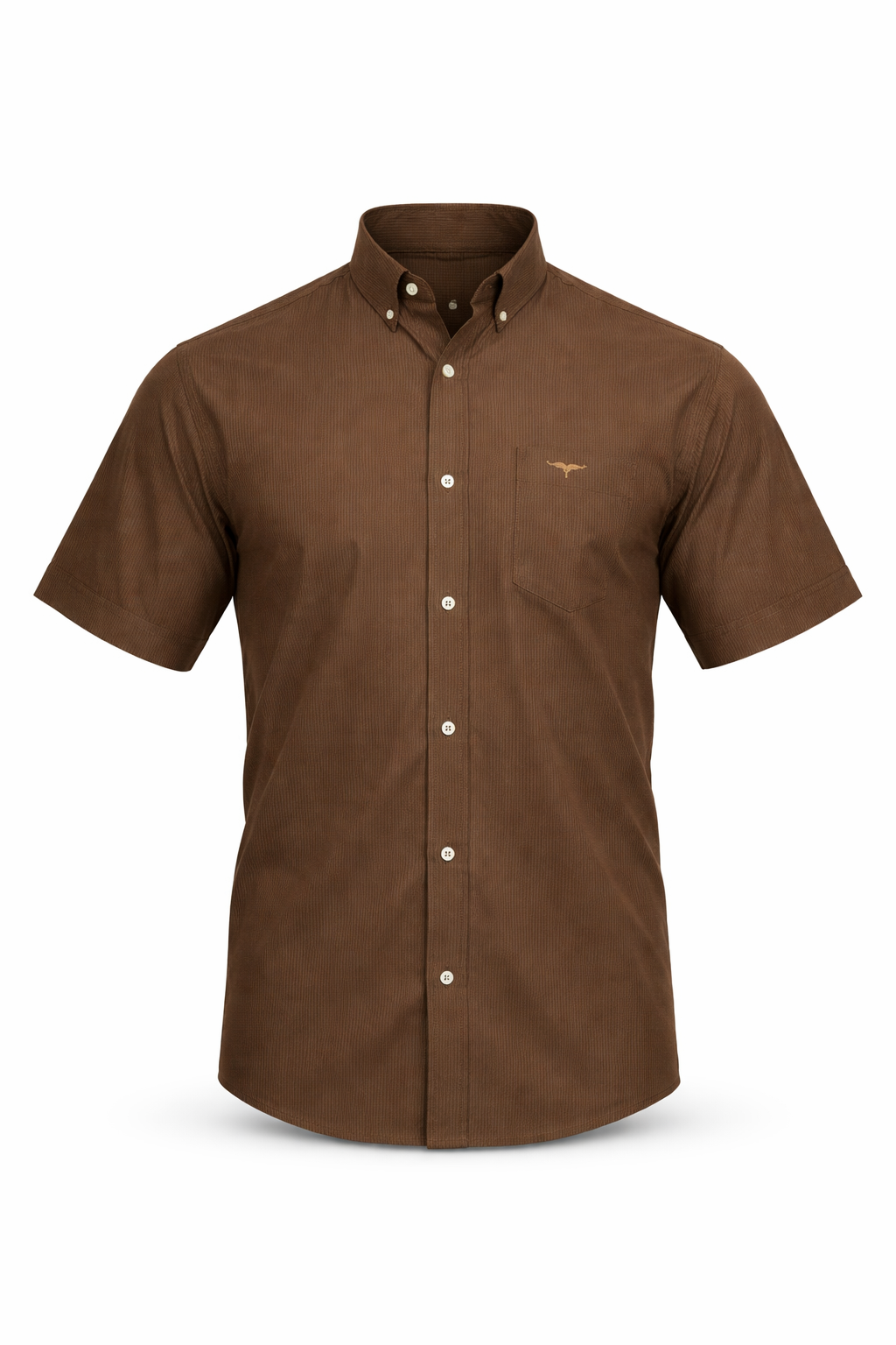 Camisa Xadrez Country Confort - Manga Curta com Botão na Gola