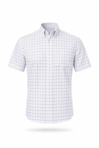 Camisa Xadrez Country Confort - Manga Curta com Botão na Gola
