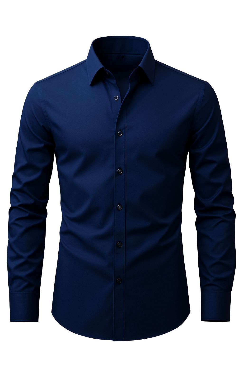 Camisa Social Masculina Slim fit Manga Longa Esporte Fino