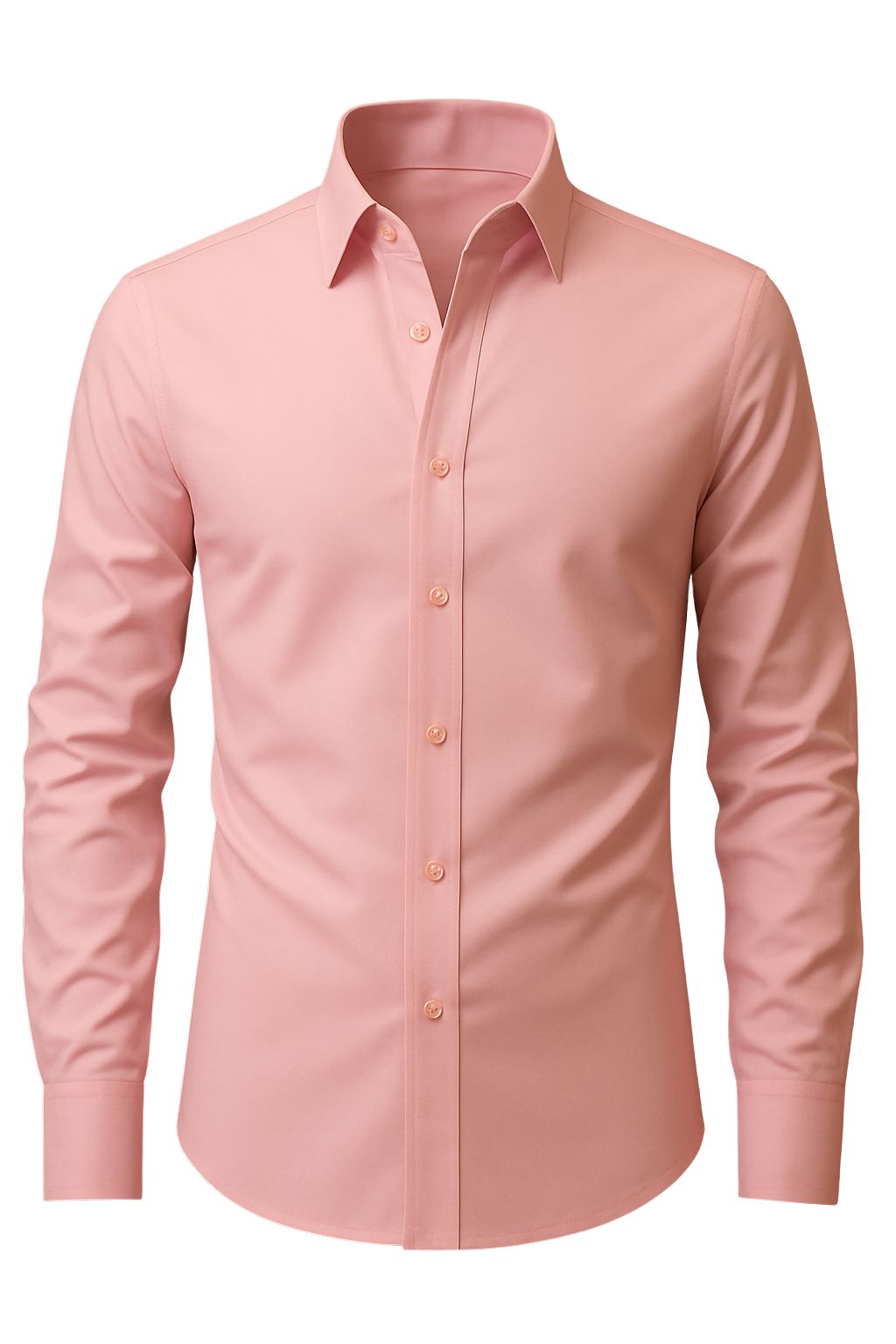 Camisa Social Masculina Slim fit Manga Longa Esporte Fino