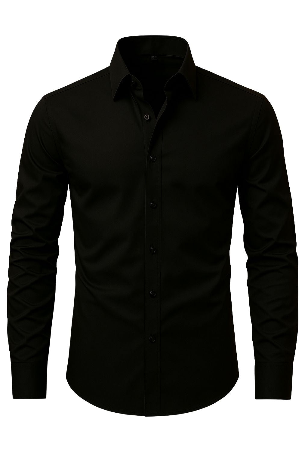 Camisa Social Masculina Slim fit Manga Longa Esporte Fino