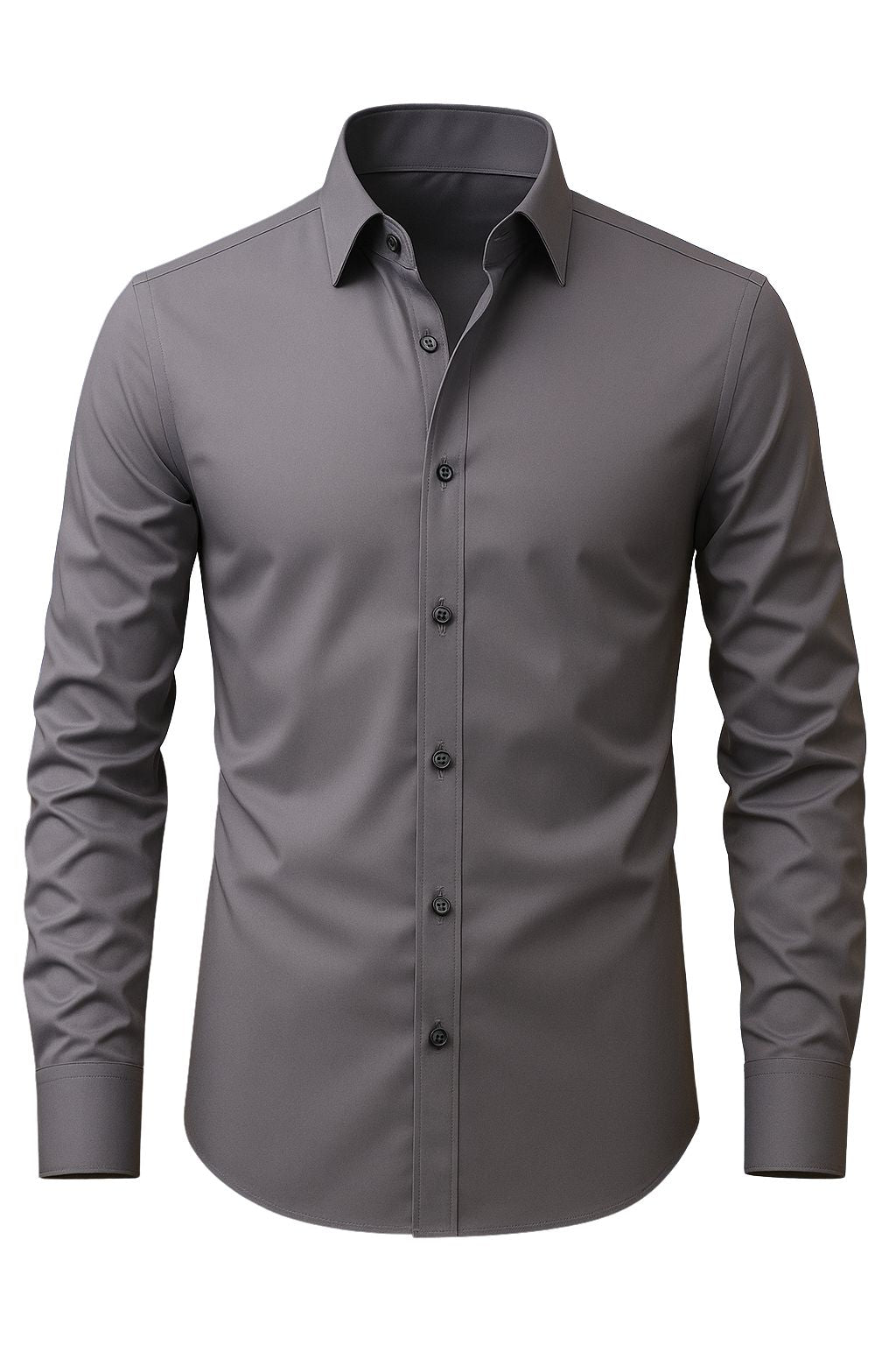 Camisa Social Masculina Slim fit Manga Longa Esporte Fino