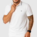 Kit 2 Camiseta Gola Polo Masculina 100% Algodão