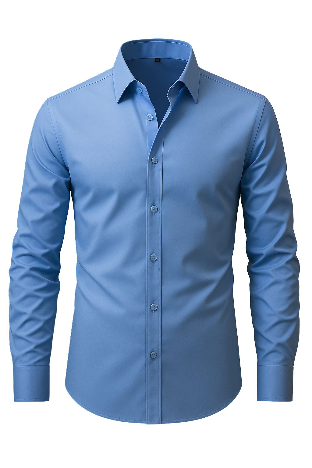 Camisa Social Masculina Slim fit Manga Longa Esporte Fino