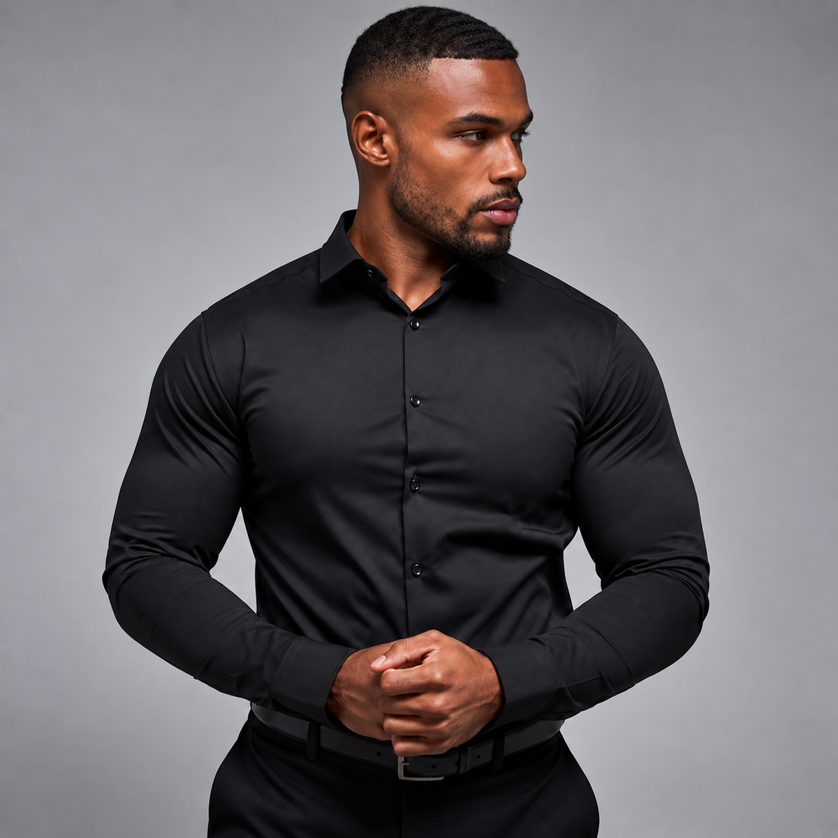 Kit 2 Camisas Tecnológica Masculina Slim Fit Não Amassa Zanicci