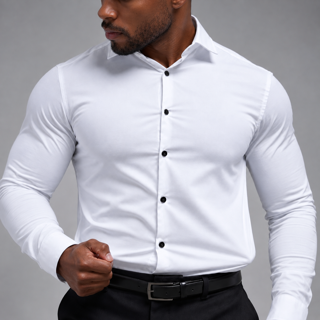 Kit 2 Camisas Tecnológica Masculina Slim Fit Não Amassa Zanicci