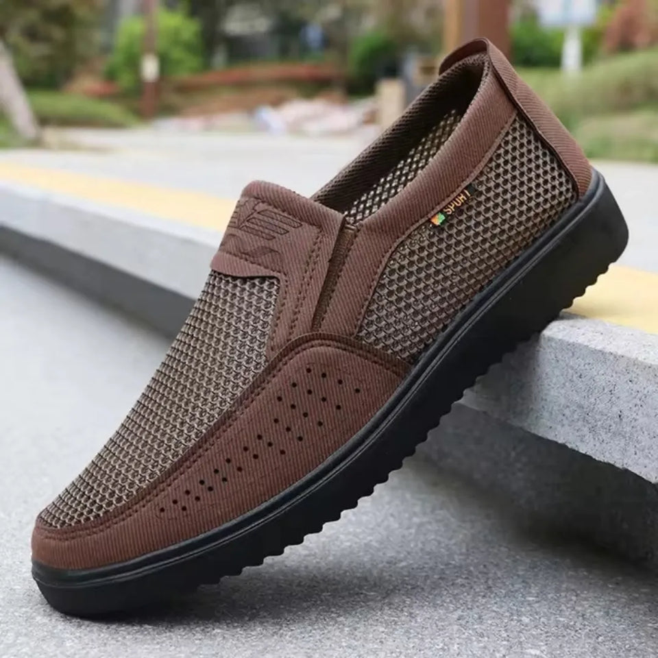 Sapato Mocassim Masculino Leve e Respirável