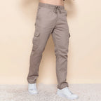 Calça Cargo Larga 6 Bolsos - Estilo Urbano e Conforto