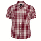 Camisa Xadrez Masculina Manga Curta - Estilo Country Premium