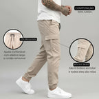 Calça Cargo Masculina Jogger - Estilo e Conforto