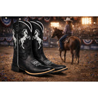 Bota Texana Masculina - Solado Costurado e Conforto Absoluto