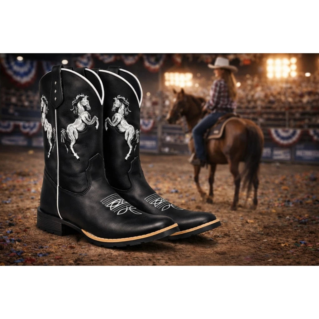 Bota Texana Masculina - Solado Costurado e Conforto Absoluto
