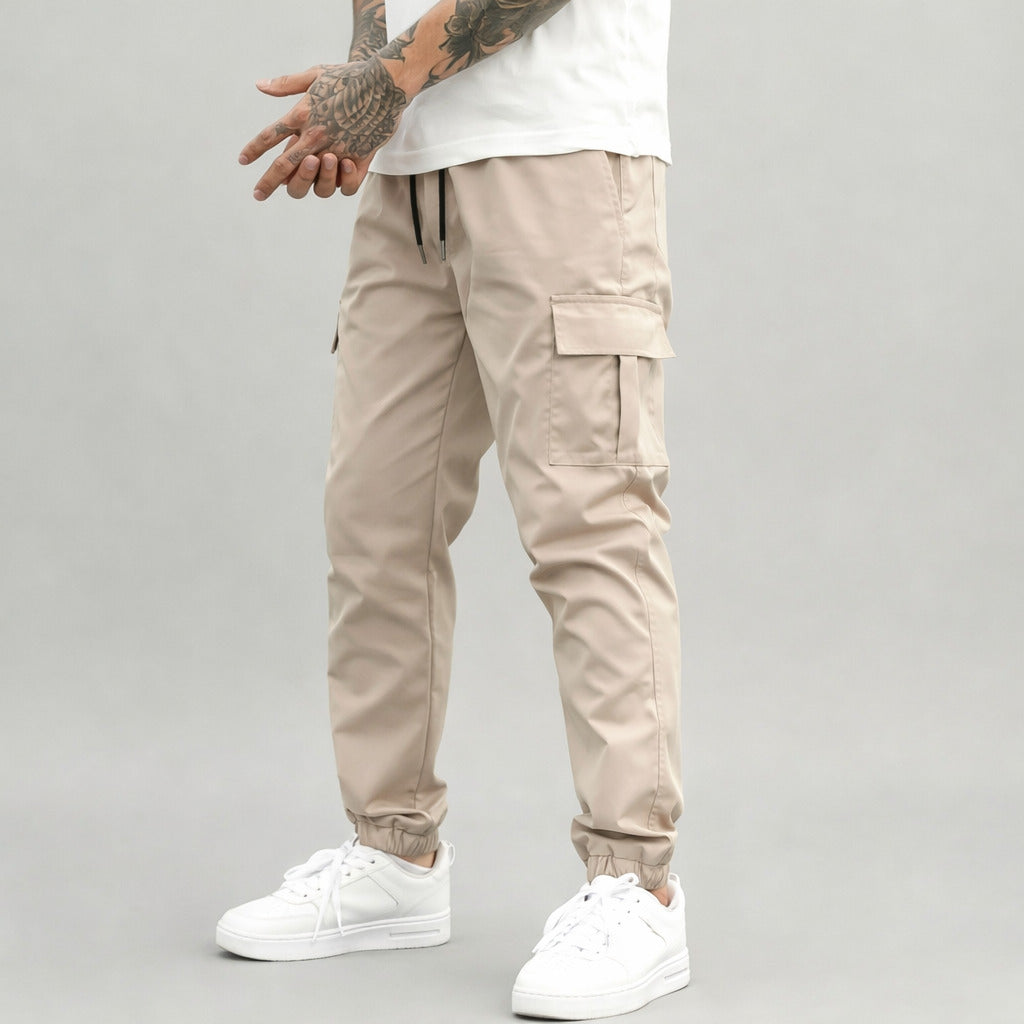 Calça Cargo Masculina Jogger - Estilo e Conforto