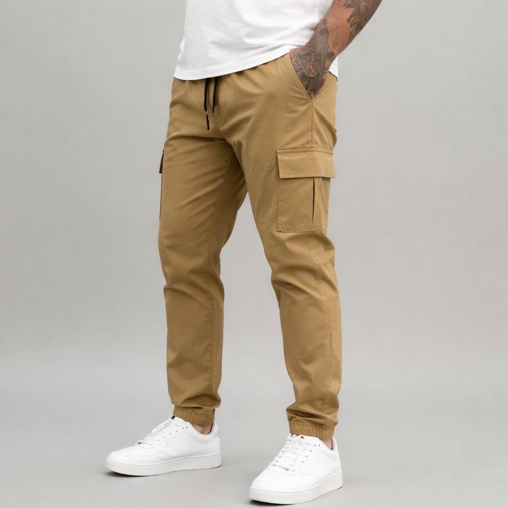 Calça Cargo Masculina Jogger - Estilo e Conforto