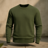 Suéter Blusa de Frio Masculina Manga Longa Elegante