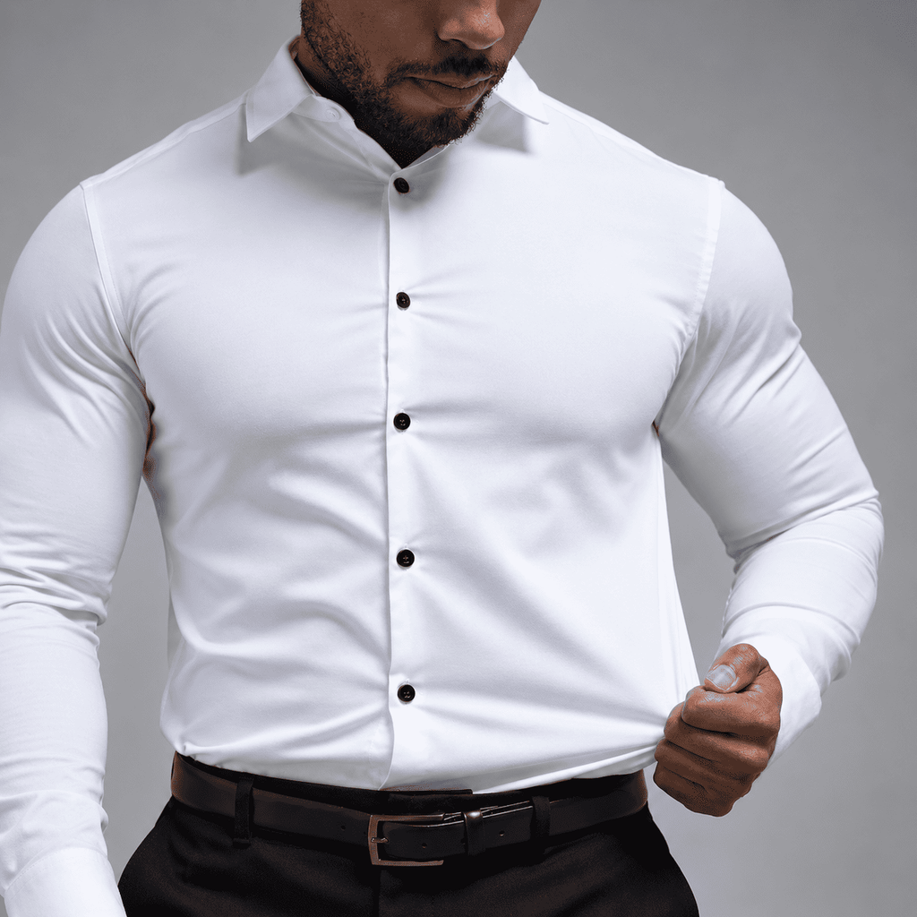Kit 2 Camisas Tecnológica Masculina Slim Fit Não Amassa Zanicci
