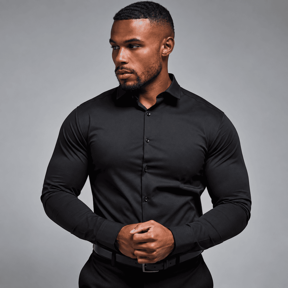 Kit 2 Camisas Tecnológica Masculina Slim Fit Não Amassa Zanicci