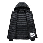Jaqueta Puffer Masculina Acolchoada - Isolamento Térmico e Resistente à Água