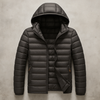 Jaqueta Puffer Masculina Acolchoada - Isolamento Térmico e Resistente à Água