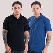 Kit 2 Camisa Gola Polo Piquet Masculina Algodão Egípcio Qualidade Super Premium