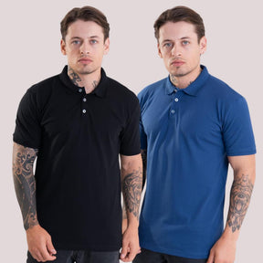 Kit 2 Camisa Gola Polo Piquet Masculina Algodão Egípcio Qualidade Super Premium