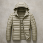Jaqueta Puffer Masculina Acolchoada - Isolamento Térmico e Resistente à Água