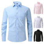 Camisa Social Lisa Não Amassa - Passa Fácil