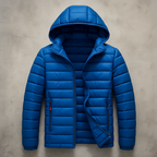 Jaqueta Puffer Masculina Acolchoada - Isolamento Térmico e Resistente à Água