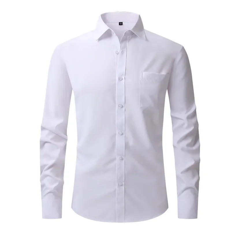 Camisa Social Lisa Não Amassa - Passa Fácil